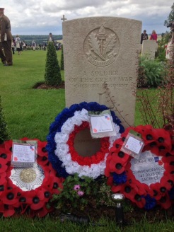 Unknown Soldier's Headstone - by Jane Roberts