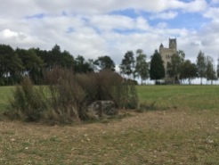 The area of the Pope's Nose, and the observation post with Ulster Tower in the background - photo by Jane Roberts
